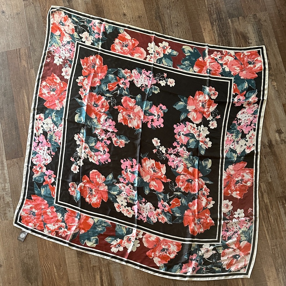 Vince Camuto Floral Scarf